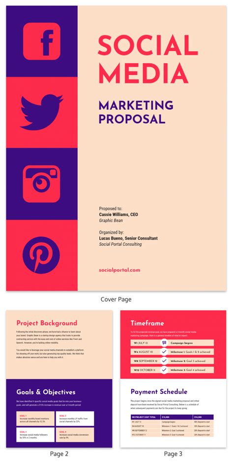 Social Media Campaign Presentation Template