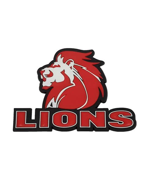 Lions Rugby Logo Vector