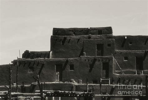 Taos Pueblo Architecture 3 Photograph by Bob Phillips | Fine Art America