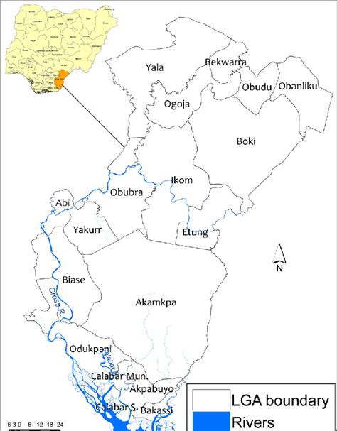 Map of Cross River State. | Download Scientific Diagram