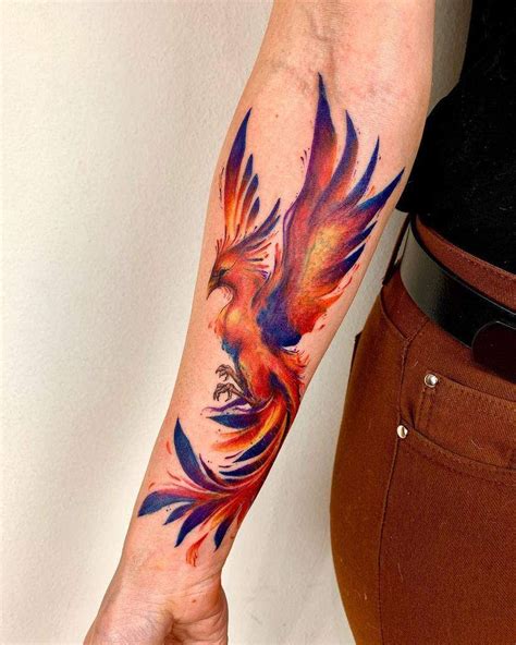 Top 73+ Best Phoenix Rising Tattoo Ideas - [2021 Inspiration Guide] | Small phoenix tattoos ...