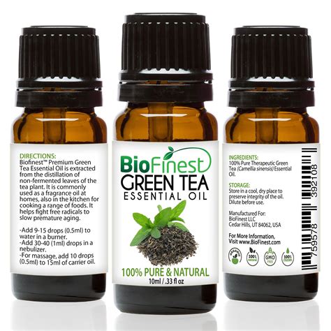 Biofinest Green Tea Essential Oil - Organic Pure Undiluted | NTUC FairPrice