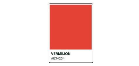 The Fascinating History and Significance Behind Vermilion Color | HipFonts