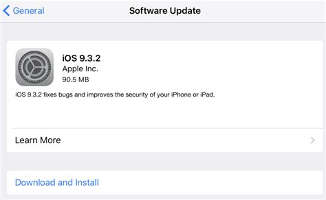 Apple releases updated version of iOS 9.3.2 for 9.7-inch iPad Pro