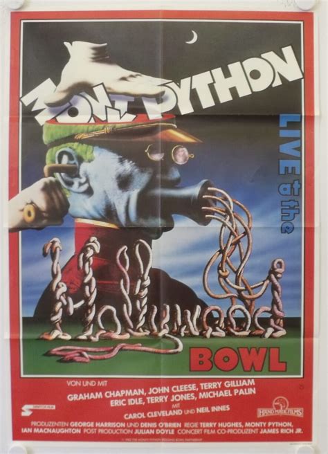 Monty Python Live at the Hollywood Bowl original release german movie poster