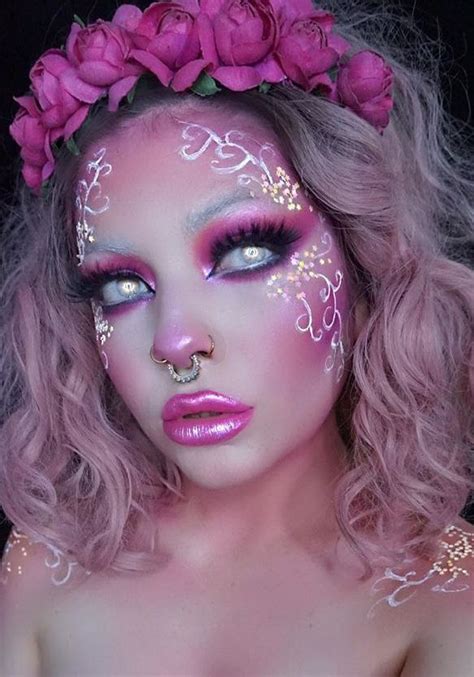 # Pink Beauty | Fairy makeup, Pink halloween, Halloween makeup looks