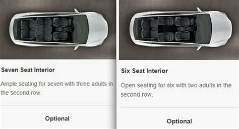 New 6 Seat Option Added to Tesla Model X Design Studio