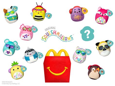 McDonald's Squishmallow Toys Are Available in the U.S. on Dec. 26