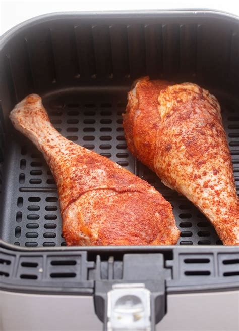 These Air Fryer Turkey Legs are crispy on the outside and juicy on the inside. These legs are ...