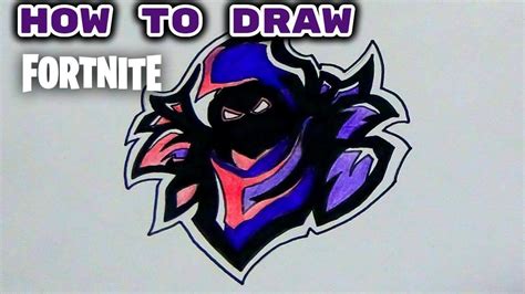 How To Draw A Fortnite Logo
