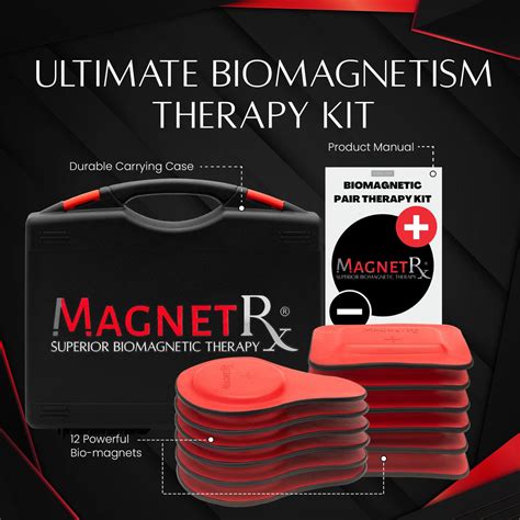 Biomagnetic Therapy Magnets Kit (12 Mixed Units)