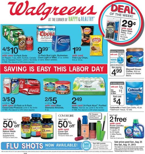 Walgreens Ad Sneak Peek For 8/25/2013-8/31/2013 | Walgreens couponing, Coupon matchups, Walgreens