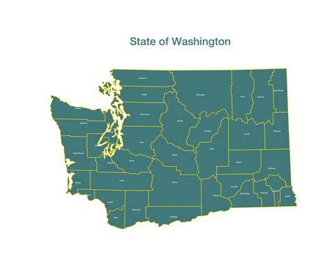 State of Washington counties | Graffletopia