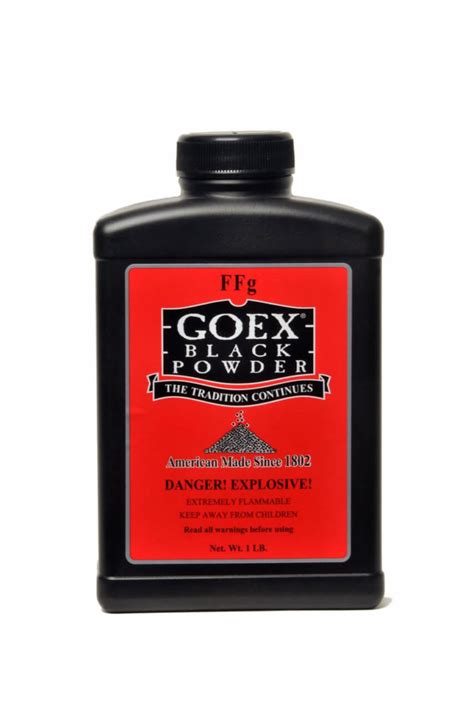 GOEX 3Fg Black Powder – Powder, Inc. | Master Distributor of Goex, Swiss and Schuetzen