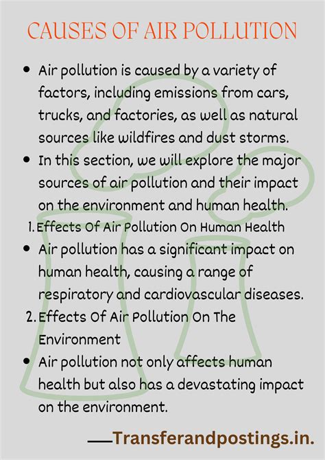 Essay On Air Pollution Facts Major Causes Of Pollutio - vrogue.co