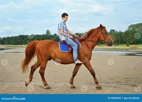 Man Riding A Horse Stock Photos - Image: 20682553