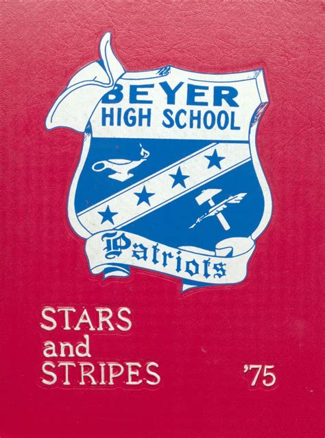 1975 yearbook from Beyer High School from Modesto, California