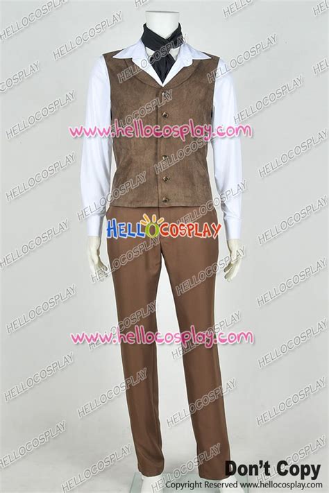 Doctor 8th Eighth Dr Paul McGann Cosplay Costume Full Set - Doctor Costumes