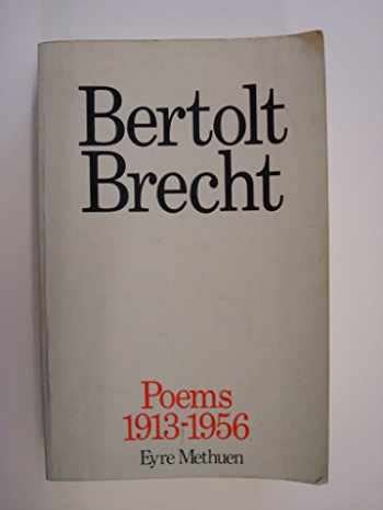 Bertolt Brecht Poems (Bertolt Brecht Plays, Poetry: 9780413487902 - BooksRun