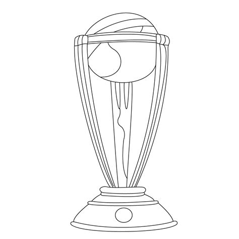 World Cup Trophy Coloring Page World Cup - vrogue.co