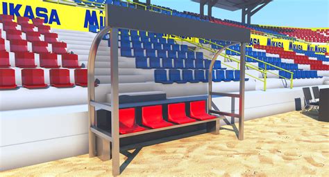 Volleyball Stadiums Collection 3D Model $149 - .max .fbx .obj .3ds - Free3D