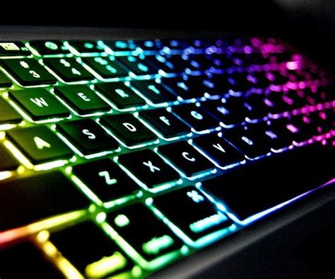 Rainbow Backlit Keyboard | Computer keyboard, Keyboard, Computer