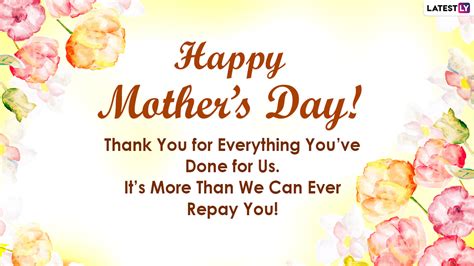 Happy Mother’s Day 2022 Wishes & Greetings: Send WhatsApp Messages, HD ...