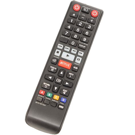 GENERIC SAMSUNG AK59-00166A Blu-Ray Player Remote Control BD-FM59 / BD-FM59C / BD-F5900 / BD ...