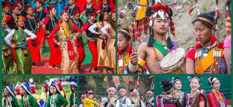 A Montage of the Traditional Attires of the Tribes of Arunachal Pradesh