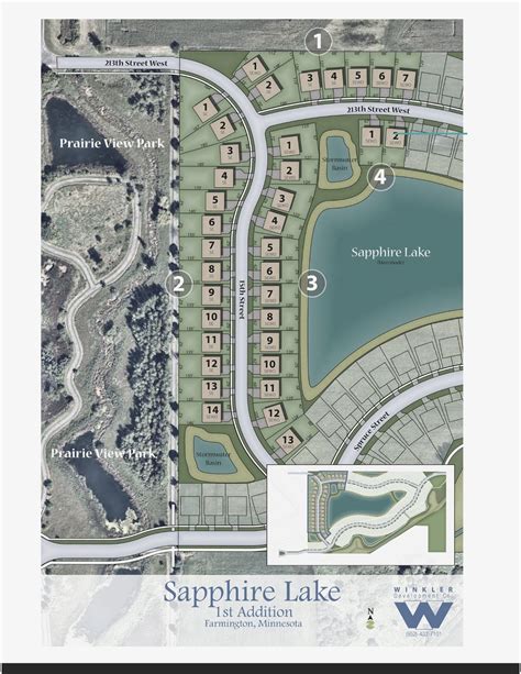 Sapphire Lake Maps - Distinctive Design Build