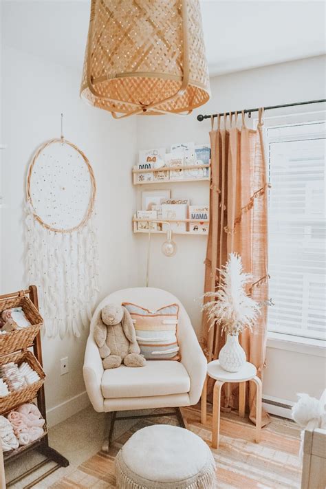 Boho Baby Nursery - Project Nursery | Decoração quarto bebe pequeno ...