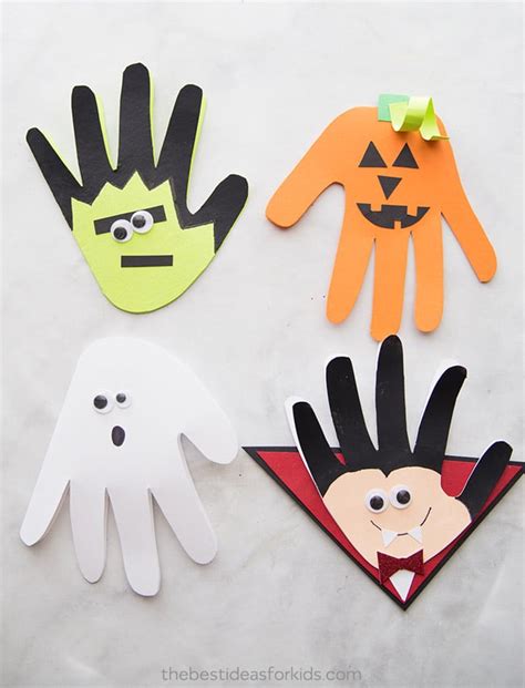 Slashcasual: Halloween Handprint Art