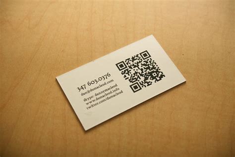 New business cards | QR code — if nothing else, people are i… | Flickr