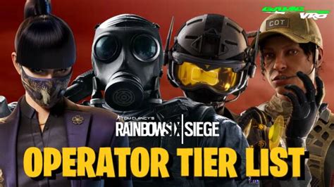 Rainbow Six Operator Tier List: Best Attackers and Defenders in 2023