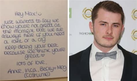 EastEnders' Max Bowden 'isn't doing great' as he's supported by BBC ...