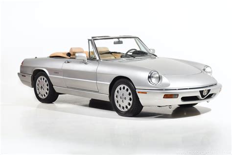 Used 1991 Alfa Romeo Spider For Sale ($24,900) | Motorcar Classics ...