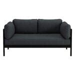 TIPTOE Easy 2-seater sofa, graphite black - slate grey | Finnish Design Shop