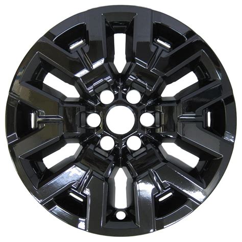 17 inch Nissan Frontier 2022-2023 Gloss Black Wheel Skins (4) WS7261-GB