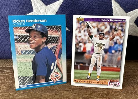 Rickey Henderson Rookie Card (Stealing His Way to Greatness)