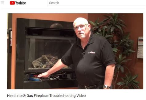 Heatilator® Gas Fireplace Troubleshooting Video