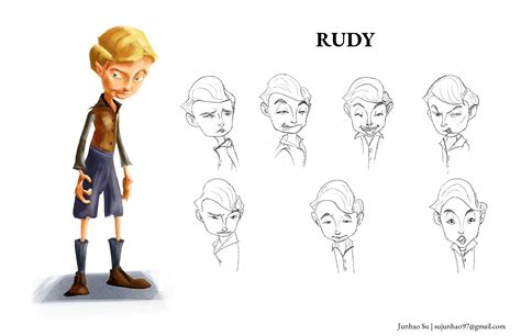 ArtStation - The Book Thief Character Designs