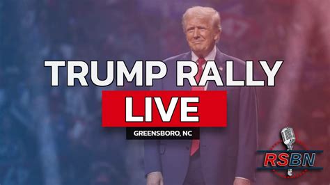 LIVE: President Trump Holds a Rally in Greensboro, NC – 11/2/24