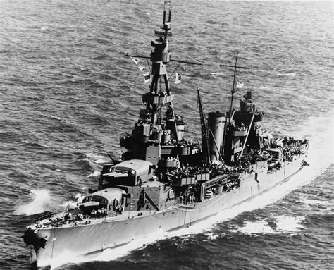 USS Pensacola August 1942 | Uss pensacola, Us navy ships, Warship model