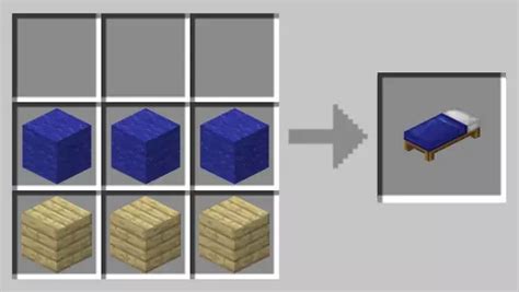 How To Make Blue Bed In Minecraft