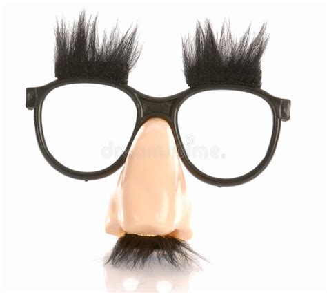 Groucho marx style glasses stock photo. Image of hide - 9938856