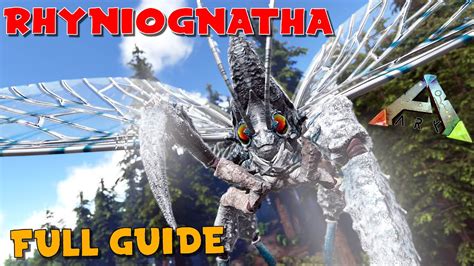 ARK: Rhyniognatha | TAMING Full Guide | Quick How To & Spawn Locations - YouTube