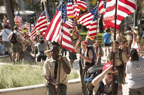 Scouts honor history with 35-mile 'Barefoot Mailman' hike