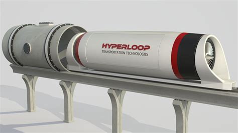 Hyperloop Train 3D model | CGTrader