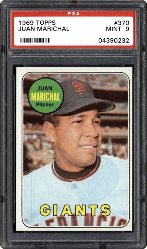 Auction Prices Realized Baseball Cards 1969 TOPPS Juan Marichal Summary