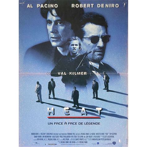 HEAT French Movie Poster - 15x21 in. - 1995